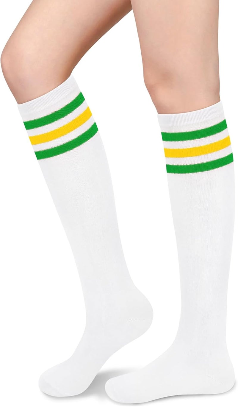 Sarfel Knee High Socks for Women Knee Socks Tube Socks Womens Athletic Socks Cotton Tall Socks Long Socks Knee High Stockings - Image 1